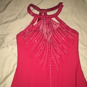 Red prom dress